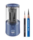 AFMAT Long Point Art Pencil Sharpeners for 6-12mm Drawing Sketching Colored Pencils  Heavy Duty Electric Pencil Sharpener for Artists(Blue) - Buy Online on GoSupps.com