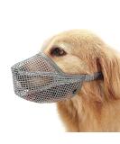 Adjustable Breathable Mesh Dog Muzzle - Black XS | Comfortable & Safe Muzzle for Dogs - Buy Online on GoSupps.com