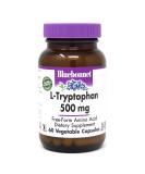 Bluebonnet Nutrition L-Tryptophan 500 mg 60 Vegetable Capsules - Buy Online on GoSupps.com