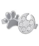 Mini Nail Art Polish Holder - Set of 2 Nail Palette Finger Rings - Buy Online on GoSupps.com