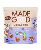 MadeGood Organic Granola Minis 24-Bag Variety Pack | Gluten-Free, Non-GMO, Vegan, Nut-Free Snack Packs - Buy Online on GoSupps.com