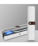 StarWin Portable UV Toothbrush Sanitizer Travel Case UV-C Auto Cycle Sterilization and Rechargeable Sterilizer Box Cleaner Holder Fits Electric Toothbrush Heads and Manual Toothbrushes (1 Pack) White - Buy Online on GoSupps.com