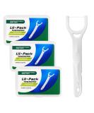 Thorough Cleaning Easy Reach Floss Picks - 120 Count for Back & Front Teeth | Travel Case Included - Ideal for Removing Food & Plaque - Buy Online on GoSupps.com