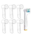 Zelhyeuu Toothbrush Covers - 6 Innovative Electric Toothbrush Head Protectors | Transparent Plastic Caps for Ultimate Hygiene & Replacement Heads - Buy Online on GoSupps.com