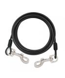 Buy Dongker Hofleine Dog 3m Tie-Out Leash - Heavy Duty 360 Rotating Buckle for Small/Medium Dogs Up to 130 lbs - Black - Buy Online on GoSupps.com