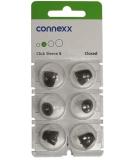 Connexx Click Sleeve Small Closed for Signia RIC & Silk - Smokey Gray - Buy Online on GoSupps.com
