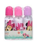 Disney Cudlie Minnie Mouse Baby Girl 3 Pack 9oz Bottles with Hearts & Minnie Print - Buy Online on GoSupps.com