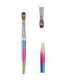 Phomanttonary acrylic brush for nails Kolinsky-Haar Professional acrylic brush for nails round form nail art brush nail brush for acrylic women 12 multicolored - Buy Online on GoSupps.com