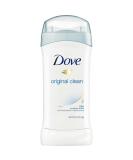 Dove Invisible Solid Deodorant Original Clean 2.6 oz 3-Pack - Buy Online on GoSupps.com