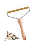Amazeclick Pack of 1 Pet Hair Remover Wooden Dog Hair Remover Roller Resuable Lint Remover For Cats & Dogs Portable Fabric Shaver for Clothes Carpet & Rugs - Buy Online on GoSupps.com