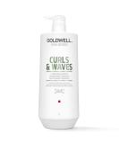 Goldwell Dualsenses Curls and Waves Hydrating Shampoo 33.8 Fl Oz - Moisturizing Formula for Defined Curls (1 Pack) - Buy Online on GoSupps.com