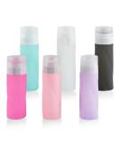 Buy AUPTIG Silicone Travel Bottles Set - 90ml 6PCS Reusable Travel Containers for Toiletries Shampoo & Conditioner - Perfect for International Travel - Buy Online on GoSupps.com