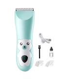 Ultra Quiet Baby Hair Clipper - Cordless Waterproof Rechargeable Trimming with Cartoon Design & 2 Guide Combs - Buy Online on GoSupps.com