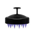 Atiyoo Hair Scalp Massager - Soft Silicone Shampoo Brush for Hair Care Growth & Relaxation | Black - Buy Online on GoSupps.com