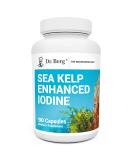 Dr. Berg's Sea Kelp Enhanced Thyroid Support Supplement - 90 Capsules - Buy Online on GoSupps.com
