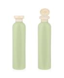 WLLHYF Squeeze Bottles 2 Pack 260 ML Refillable Plastic Travel Containers Empty Bottles With Disc Top Flip Cap Travel Accessories for Shampoo Creams Lotion Conditioner 260ML Green - Buy Online on GoSupps.com