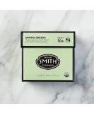 Smith Teamaker Spring Greens No. 8 | Caffeinated Full Leaf Green Tea | 15 Sachets (1.3oz each) - Buy Online on GoSupps.com