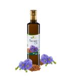 Biopurus Pure Cold Pressed Flax Seed Oil 500ml - Organic Omega-3 Rich Supplement - Buy Online on GoSupps.com