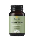Fushi Ashwagandha Organic Herbal Supplement 340 mg 60 Caps | Fresh-Ground Wholefood | Adaptogen Immune and Energy | Ethical & Vegan | Ayurveda Formula Known as WithaniaSomnifera - Buy Online on GoSupps.com