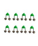 ZYYC 8 Pcs Dual Alert Fishing Rod Alarm Bells - Extra Loud Plastic Clip-On Alert for Sea Rods - Buy Online on GoSupps.com