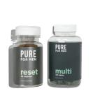 Pure for Men Multivitamin & Reset Detox Supplement Bundle - 120 Capsules + 30 Capsules - Buy Online on GoSupps.com