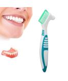 FILFEEL Denture Brush - Effective Plaque Removal & Dental Care for False Teeth | Double-Sided Toothbrush for Superior Cleaning - Buy Online on GoSupps.com