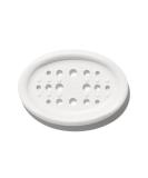NOT!CE Hair Co. Reversible Hair Bar Dish (White) - Drainage for Shampoo Bar Drying | Shop Internationally - Buy Online on GoSupps.com