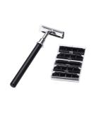 Ipetboom Hand Shaver Kit - Premium Men's Razor Blades & Shaving Brush for a Close Shave - Perfect for International Shipping - Buy Online on GoSupps.com
