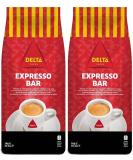 Delta Espresso Bar Roasted & Torrefacto Coffee Beans - 1kg - Pack of 2 (2kg) - Buy Online on GoSupps.com