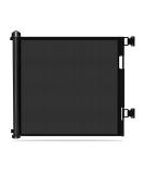 Retractable Baby Gate Dog Gate - Wiscky Extra Wide Safety Gates 33" Tall  Extends to 59" Wide  Easy to Roll and Latch Dogs Gate for Doorways  Stairs  Hallways  Deck  Banisters Indoor/Outdoor (Black) 33x59 Inch Black - Buy Online on GoSupps.com