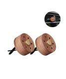 Yeejok Essential Oil Diffuser for Car - Mini Aromatherapy Vent Clip & Lava Stone Locket - 2 Pack Air Freshener for Travel - Buy Online on GoSupps.com