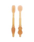 Baby Finger Toothbrush Set - Silicone Toddler Mouth Brush for Clean Tongue & Healthy Gums | International Shipping - Buy Online on GoSupps.com