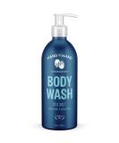 Hand in Hand Gentle Body Wash - Sweet Mint & Eucalyptus Scent - 10 Fl Oz Sea Salt Cleanser for All Skin Types - Buy Online on GoSupps.com