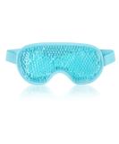 Gamufw Cooling Eye Mask Hot Cold Therapy Gel Eye Mask for Puffy Eye Migraine Relief Headache Dark Circles Dry Eyes Swollen Eyes Sinus Pain (Blue) - Buy Online on GoSupps.com