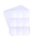 360 Pockets Binder Card Sleeves Double-Sided 9 Pocket Trading Card Pages for 3 Ring Binder  Clear Plastic Pages Sleeves for Sport Cards  Business Cards  Game Cards  Photos 20 - Buy Online on GoSupps.com
