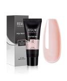 Rosalind Pink Poly Nail Gel 80ml | Soft Pink Nail Extension Gel for DIY & Salon | Quick Building Acrylic Nail Art - Buy Online on GoSupps.com