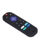 Elprico Silicone Baby Teething Remote Control Toy (0-12 Months) - BPA Free Calming Baby Bite Rings - Perfect Teething Relief for Infants (Black) - Buy Online on GoSupps.com