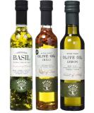 Belazu Oil Bundle (Chilli. Basil and Lemon Infused Oil 250ml 3 x 250ml) - Buy Online on GoSupps.com