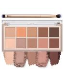 BestLand Matte Nudes Eye Shadow Palette - Mocha Brown - Long-Lasting Pigmented Eyeshadow for Smoky, Natural, and Bold Looks - Buy Online on GoSupps.com