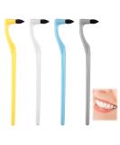 4 PCs Tartar Remover Set | Professional Dental Care Kit for Home | Toothbrush Stain Remover & Discoloration Cleaner - Buy Online on GoSupps.com