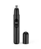 Smity Professional Ear & Nose Hair Trimmer Painless Eyebrow Trimmer for Men & Women Battery-Operated with LED Light - Optimal Dual-Edge Blades (Black - Buy Online on GoSupps.com