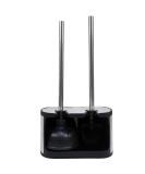 Casaphoria Stainless Steel Toilet Bowl Brush & Plunger Set - Heavy Duty 2-in-1 Combo with Freestanding Holder for Bathroom - Buy Online on GoSupps.com