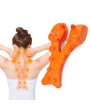 Back Massage Utensils - Trapezius Stretcher & Neck Cushion for Trigger Point Relief | International Shipping - Buy Online on GoSupps.com