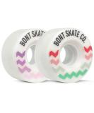 Bont Skates 78A Glide Outdoor Roller Skate Wheels 57x32mm - Set of 8 White/Purple - Buy Online on GoSupps.com