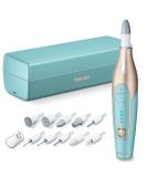 Beurer MP84 Professional Manicure & Pedicure Nail Drill Kit - Cordless Electric File with LED Light, Adjustable Speeds, 14 Attachments in Storage Case - Buy Online on GoSupps.com