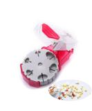Perfect Pill Cutter - Multi-Shape Pill Splitter for Easy Cutting | Ideal for Small & Large Pills | Self-Retracting Blade for Effortless Use - Buy Online on GoSupps.com