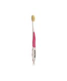 MouthWatchers Pink Travel Toothbrush - Floss Bristle Silver - Doctor Plotka's Design - Buy Online on GoSupps.com