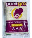 Puregro AAA Premium Jasmine Fragrant Rice 2kg - Authentic Aromatic Rice, Pack of 1 - Buy Online on GoSupps.com