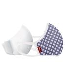 Meo Lite Face Mask - Reusable Washable Breathable & Comfortable | Includes 2 Lite Replaceable Filters (Large Stitch - Buy Online on GoSupps.com