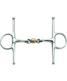 Shop Sprenger Full Cheek Snaffle 4125614556 with Copper Roller - Premium Stainless Steel 56 | International Shipping Available - Buy Online on GoSupps.com